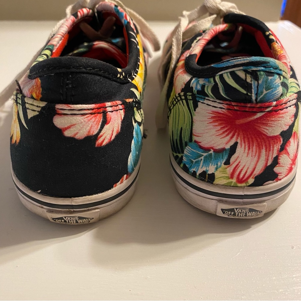 Vans Era Low Top Sneakers HAWAIIAN FLORAL Women's 5000200 Size 8 - Picture 3 of 6